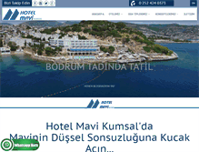 Tablet Screenshot of mavihotel.com